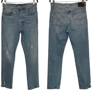 Levi's 501 Original Made & Crafted High Rise Button Fly Jeans Size 30/30